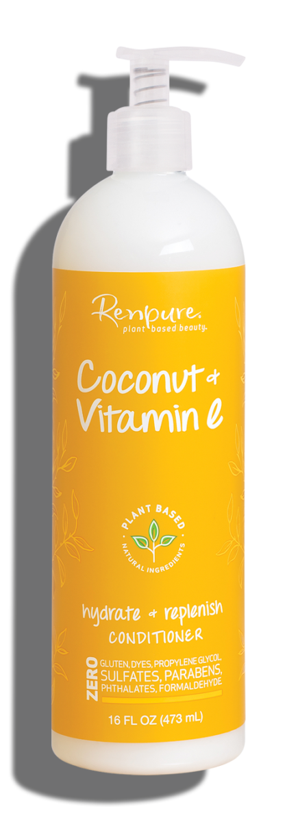 Coconut & Vitamin E Hydrate + Replenish Conditioner | Renpure